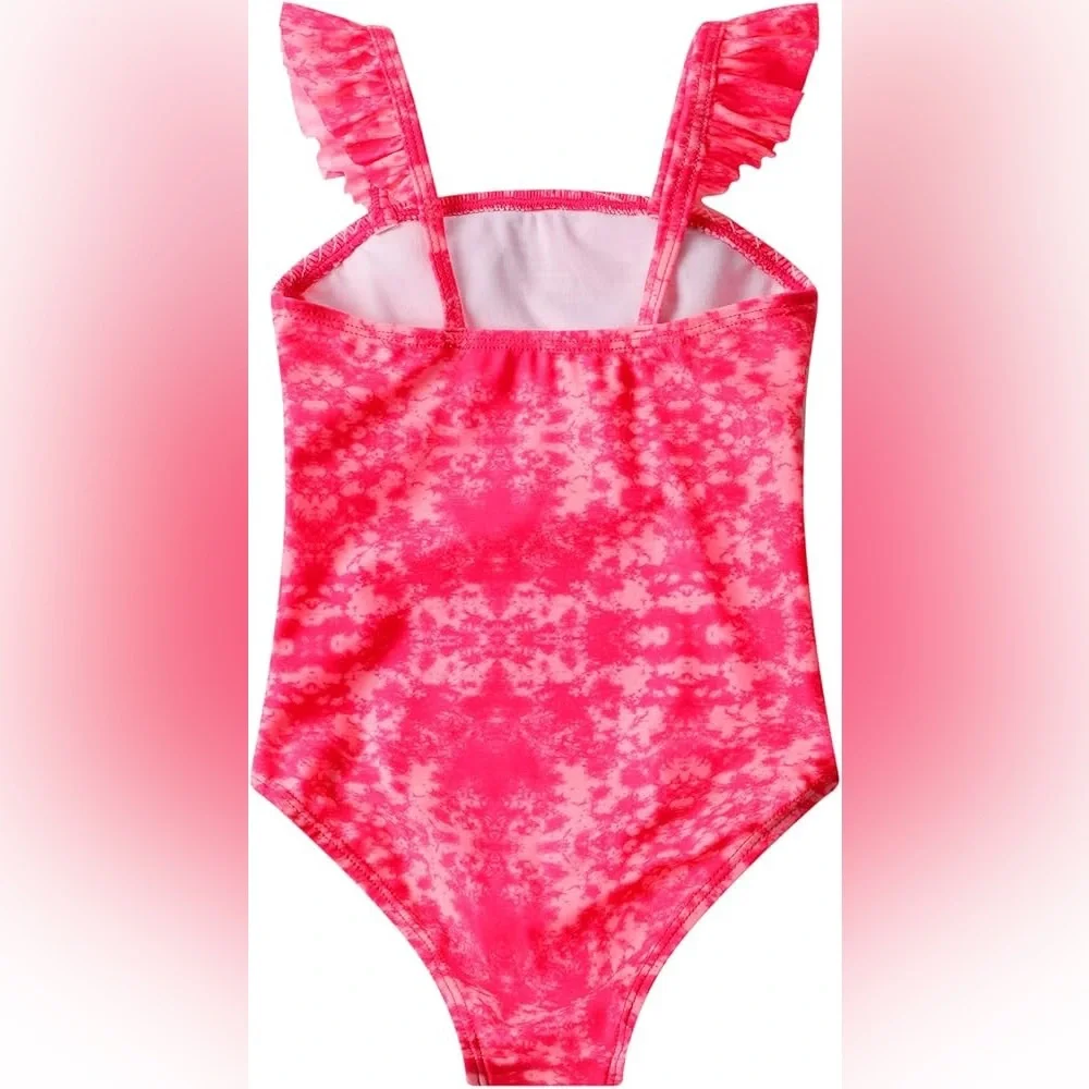 Tie-Dye One Piece Kids Swim